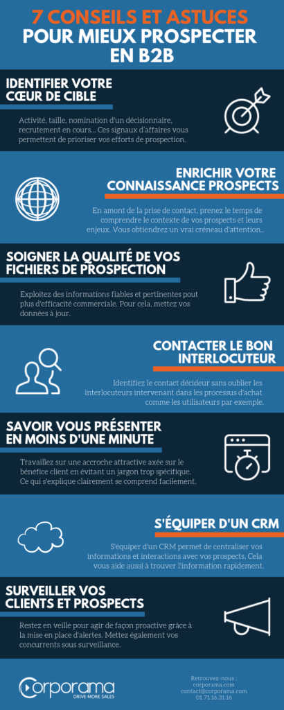 7 conseils et astuces pour mieux prospecter en B2B