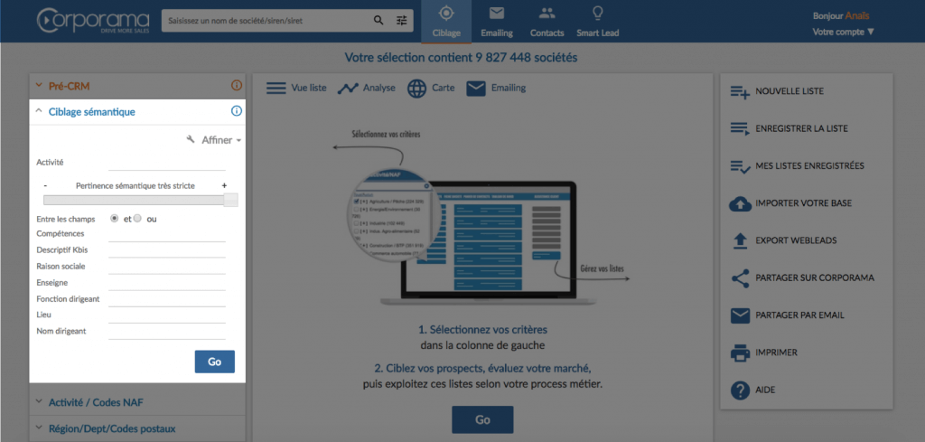 La recherche sémantique croisée : Puissante pour trouver vos futurs clients !